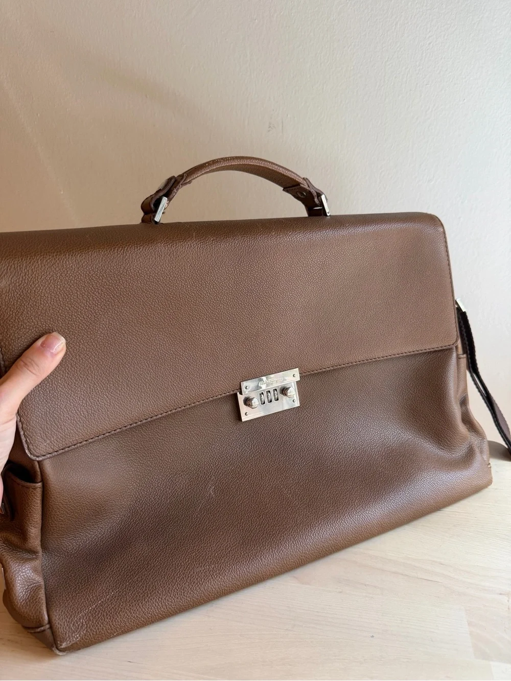 Ferragamo Briefcase - AS IS.